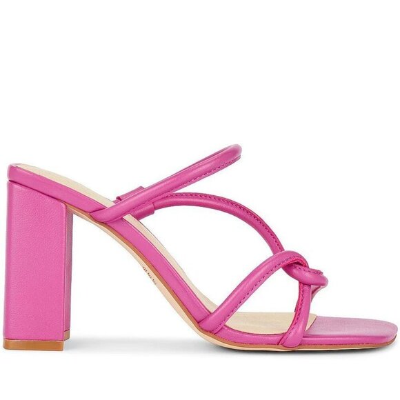 Intentionally Blank x Revolve Wick Sandals in Flamingo 6 Womens High Heels - Picture 12 of 12